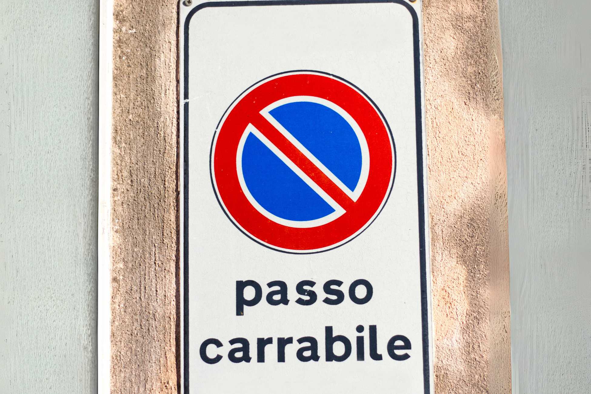 Passo-Carrabile segnale